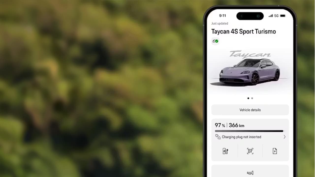 My Porsche App Screenshot